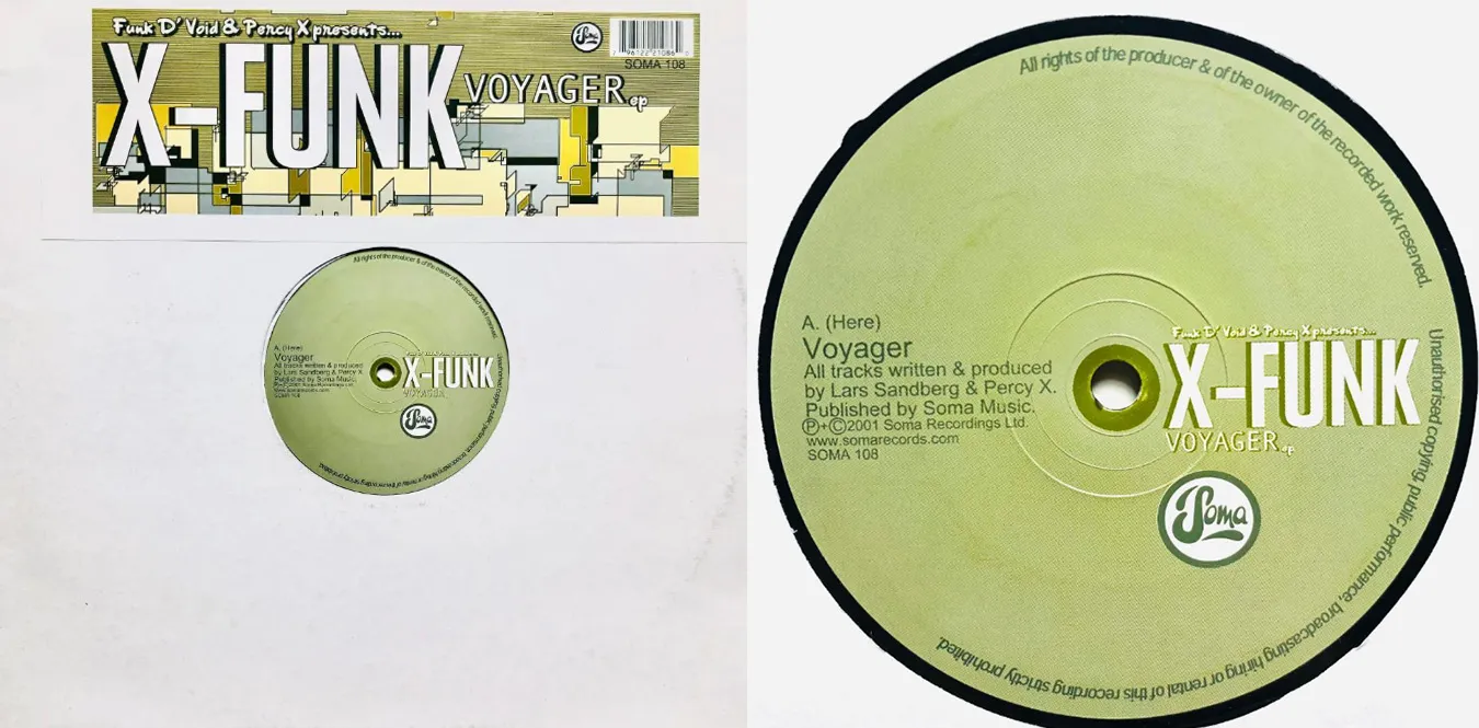 Funk D'Void & Percy X presents X-Funk – Voyager EP